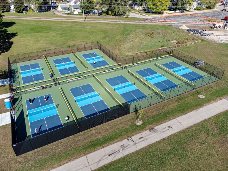 Pickleball court in La Crosse, Wisconsin 02