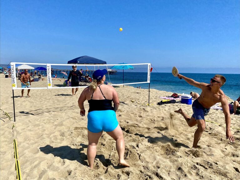 Sandy pickle sand pickleball